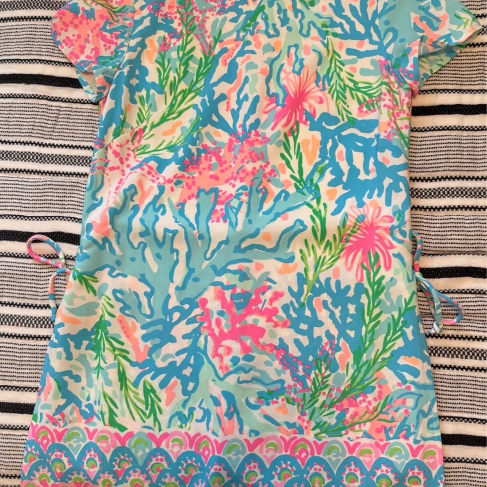 Lilly Pulitzer Multicolor Tropical Print Dress